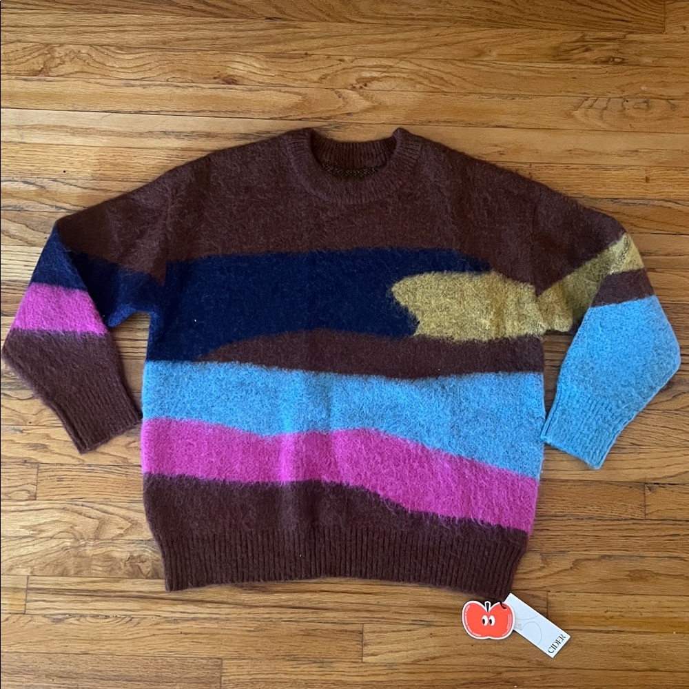 Cider Brown Knit Sweater